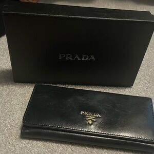 Authentic Prada wallet